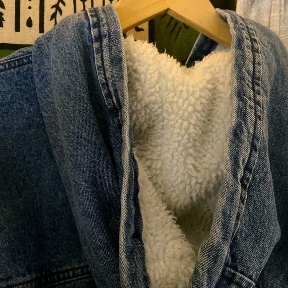 Aeropostale | Puffy Denim Sherpa Jacket - Picture 6 of 6